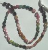 16 inch strand of 5x3mm Flat Oval Tourmaline